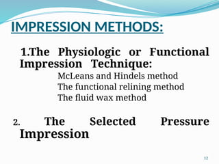 8. Special impression procedures in RPD.pptx