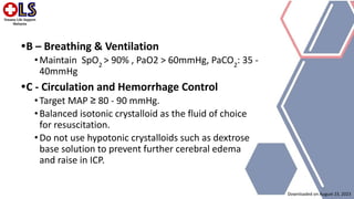 Head Injury Pao2 HEAD TRAUMA - common presentation, types of head trauma.pptx