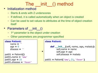 OOP Part I Python is a high-level programming language used to build ...