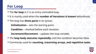 8. Loops while, do-while, for, break and continue (1).pptx
