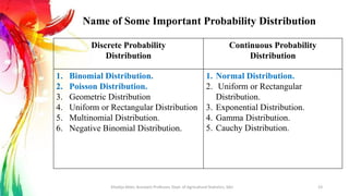 Comprehensive Overview of Random Variables, Expectation, and ...