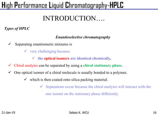 Comprehensive Overview of High Performance Liquid Chromatography (HPLC ...