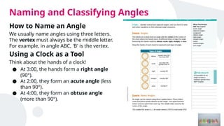 Understanding Vertical and Adjacent Angles in Geometry: Identification ...
