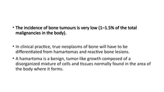 Comprehensive Overview of Bone Tumours: Diagnosis, Classification, and ...
