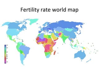 Fertility rate world map

 