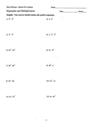 8.3 4  multiplication propertiex of exponents