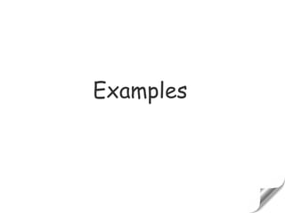 Examples 