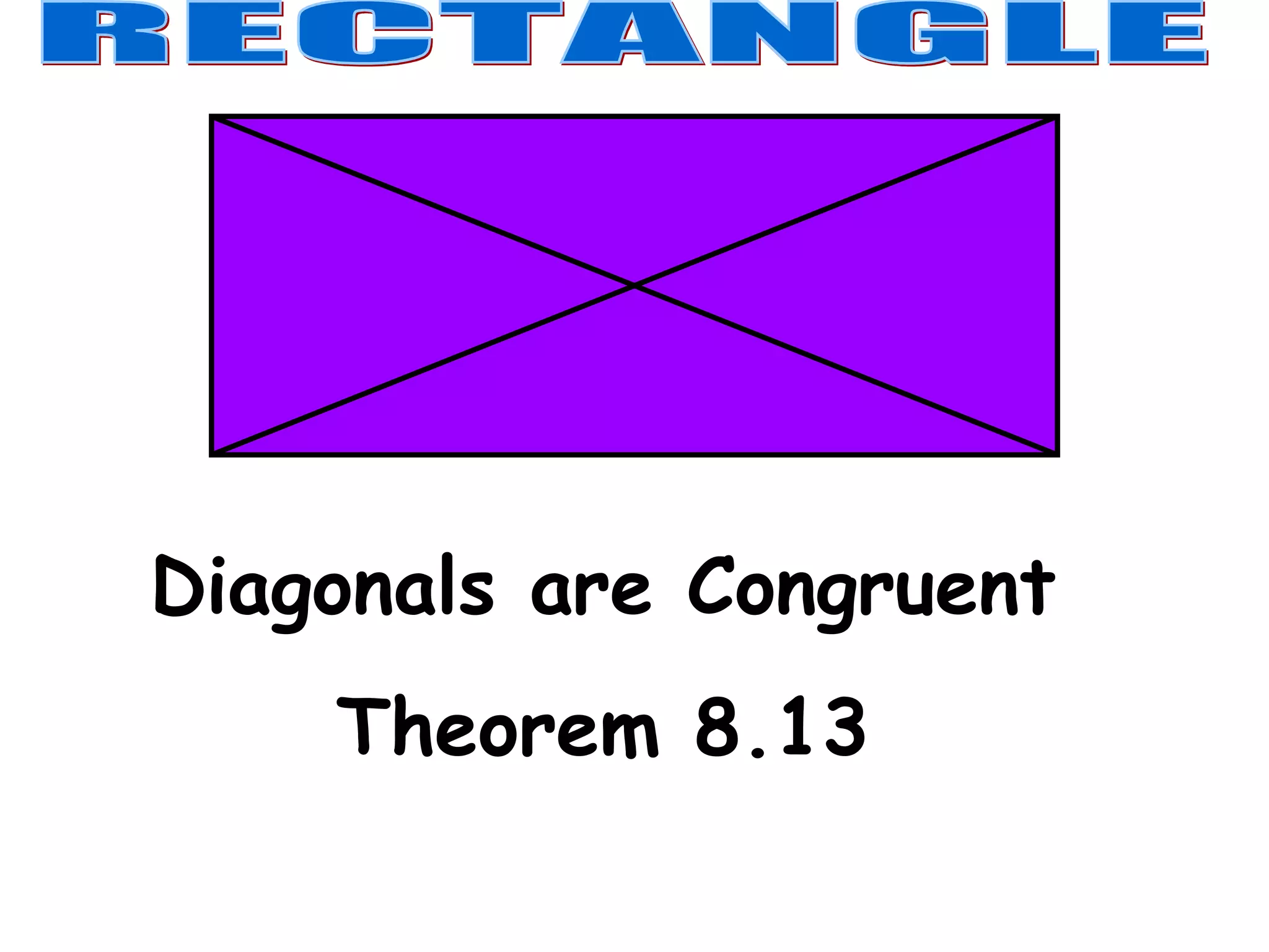 8.4 Properties Of Rhombuses Rectangles And Squares 8 4 Rhombuses, Rectangles, And Squares | PPT