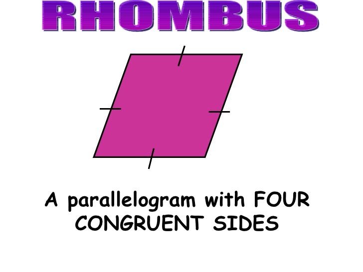 8 4 Rhombuses Rectangles And Squares 8 4 Rhombuses Rectangles And Squares