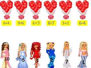 6+4   9-6   4+3   8-7   3+2   6-4




10      5    3    2      7     1
 