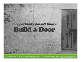 A conversation of data, process and agriculture – www.aprecs.com/agx © ApRecs. Trademarks property of their owners.
1-888-610-4230 - Published: Winter 14/15
 
