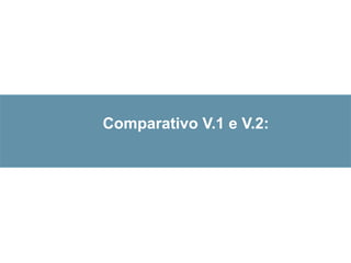 Comparativo V.1 e V.2:
 