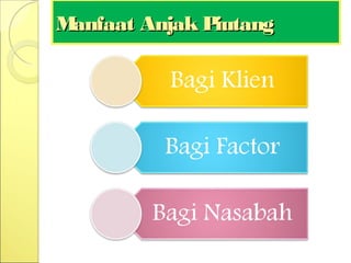 8 anjak piutang | PPT
