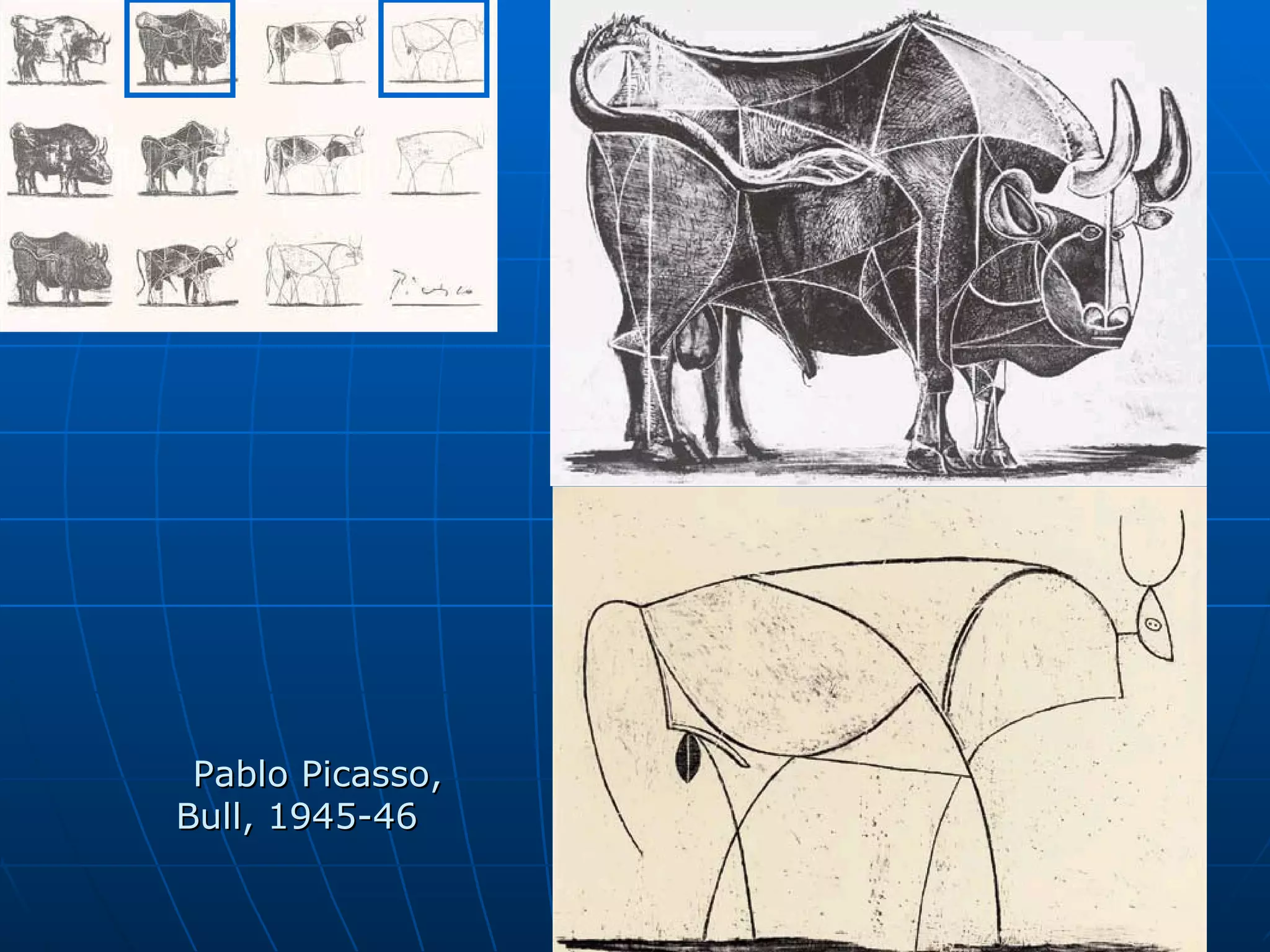 Pablo Picasso,
Bull, 1945-46
 
