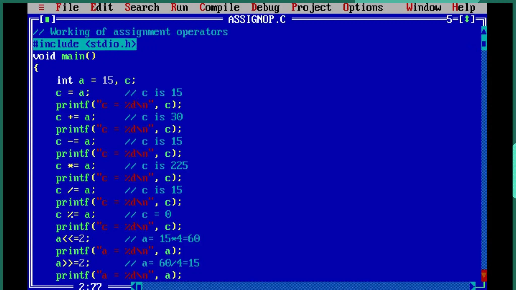 Assignment operators | PPTX