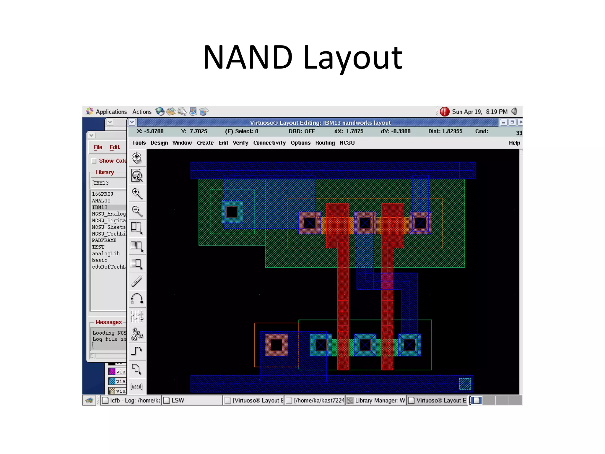 NAND Layout
