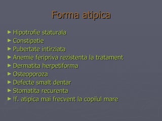Boala celiacă | PPT