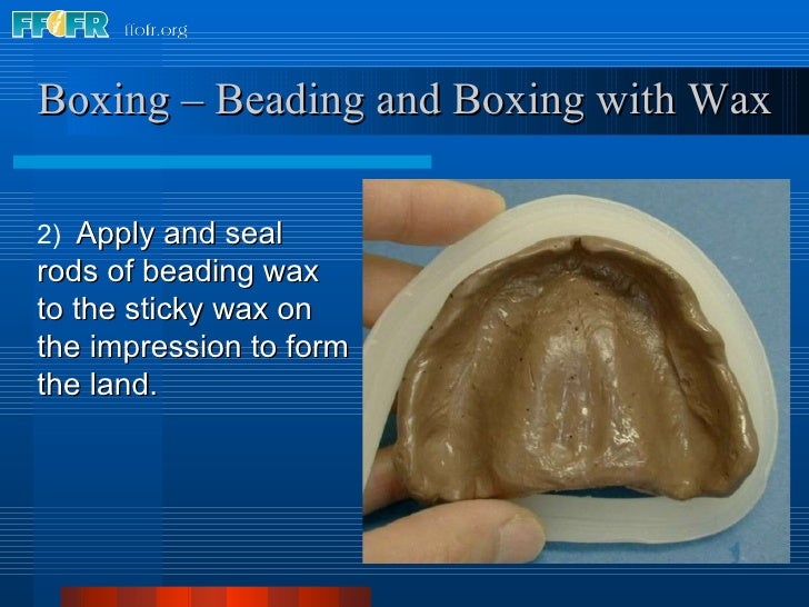 8.boxing impressions and making casts