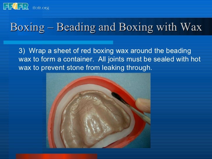 8.boxing impressions and making casts