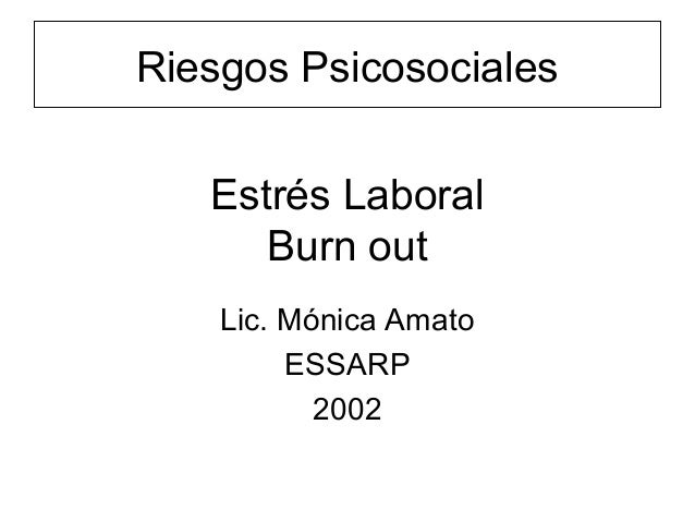 Burnout prevencion y tratamiento Burnout prevencion y tratamiento