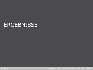 ERGEBNISSE




ITmitte.de      Bitterfeld – Halle – Leuna – Leipzig – Zeitz – Jena – Erfurt
 