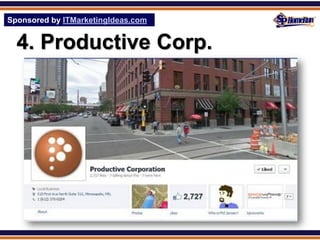 Sponsored by ITMarketingIdeas.com
SPHomeRun.com


  4. Productive Corp.
 