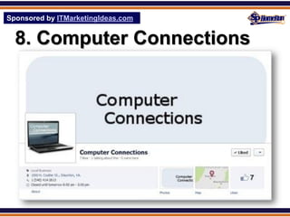 Sponsored by ITMarketingIdeas.com
SPHomeRun.com


  8. Computer Connections
 