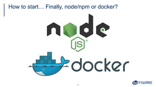 How to start… Finally, node/npm or docker?
35
 