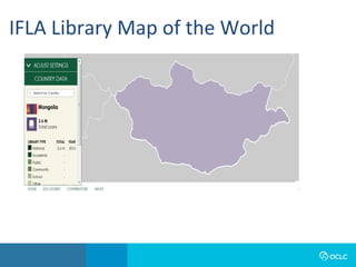 IFLA	Library	Map	of	the	World	
 