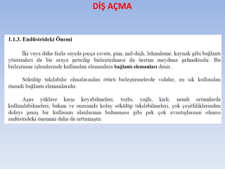 DİŞ AÇMA
 