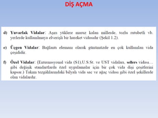 DİŞ AÇMA
 