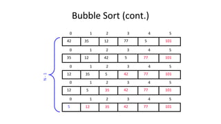 8 elementary sorts-bubble | PPTX