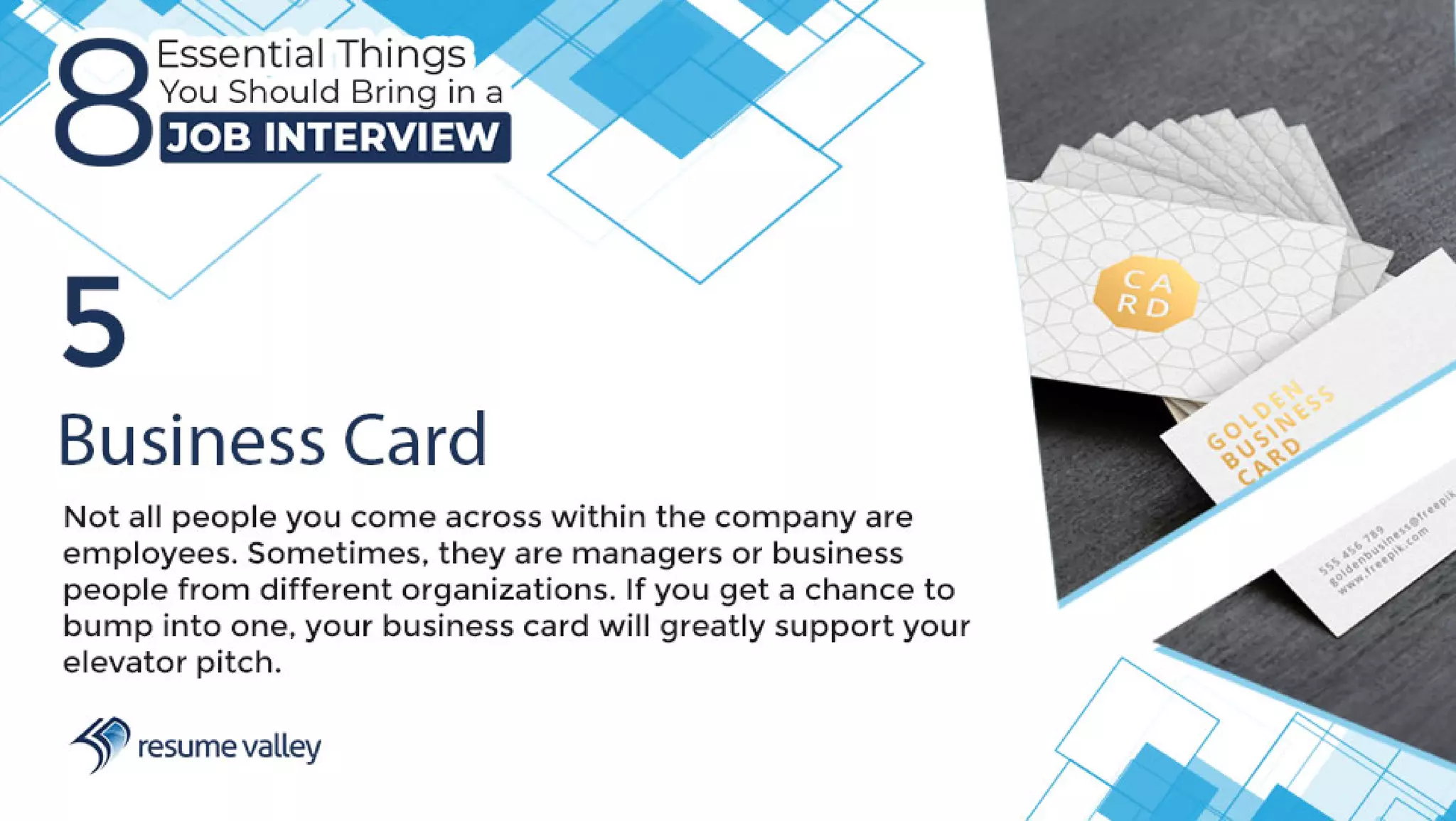 8 Essential Things You Should Bring in a Job Interview