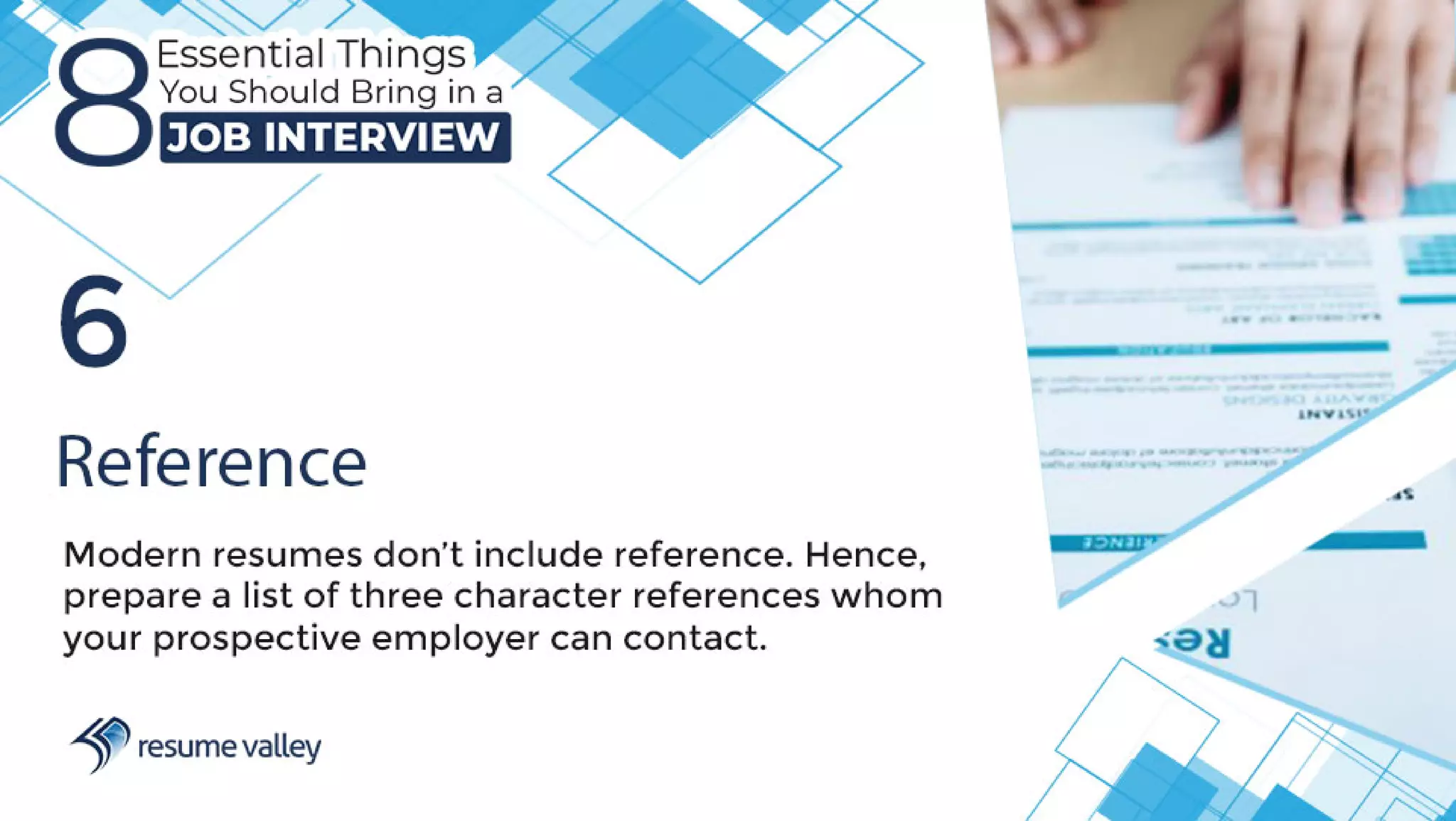 8 Essential Things You Should Bring in a Job Interview