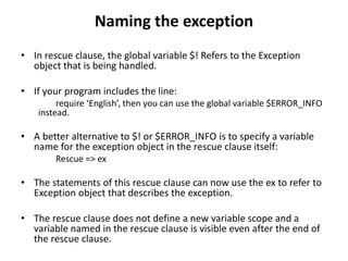 8 Exception Handling | PPTX