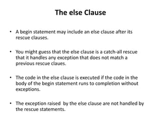 8 Exception Handling | PPTX