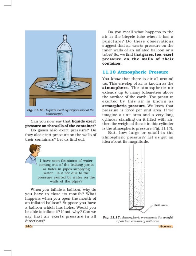 How Do Fluids Exert Pressure On A Container 8 forces and pressure