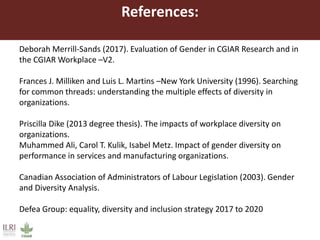Session 8 GDI: The future for the CGIAR by Jimmy Smith