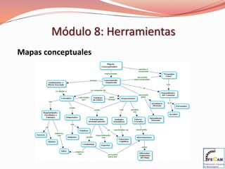 Módulo 8: Herramientas
Mapas conceptuales
 