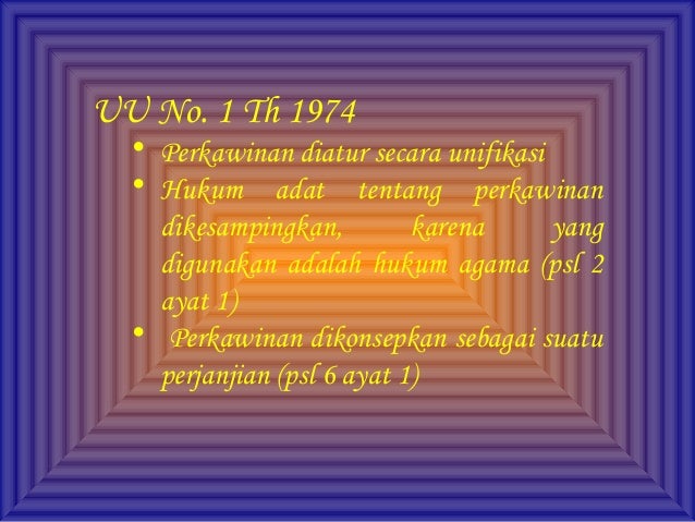 Hukum Perkawinan Adat