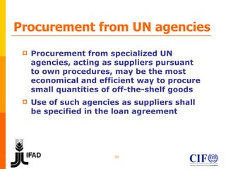 IFAD procurement guidelines | PPT