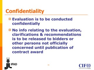 IFAD procurement guidelines | PPT