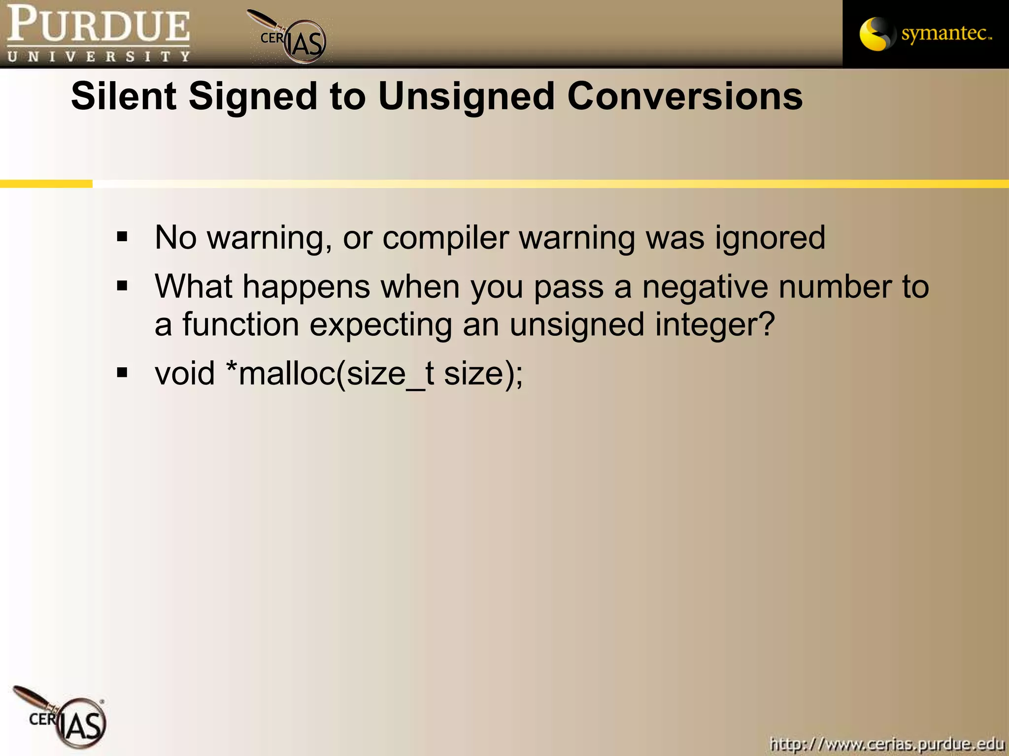 8.Integer Overflows | PPT