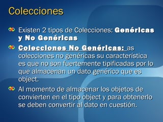 8 introduccion colecciones | PPT