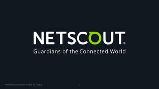 COPYRIGHT © 2018 NETSCOUT SYSTEMS, INC. | PUBLIC 1
 