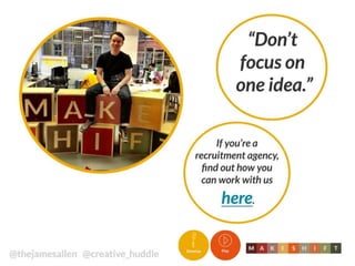 Summercamp 2013: Think differently with James Allen