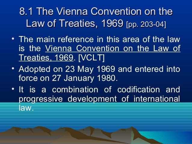 law of treaties