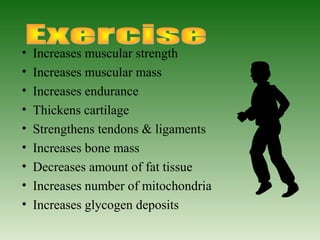 HOW MUCH
EXERCISE
IS ENOUGH?
Generally speaking, a half hour
to an hour of moderate exercise
daily.
 