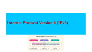 Internet Protocol Version 6 (IPv6)
 