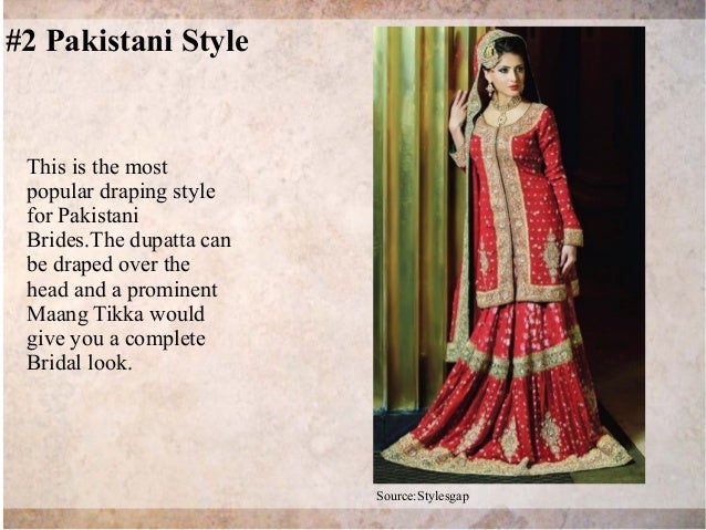 8 Bridal Lehenga Draping Style